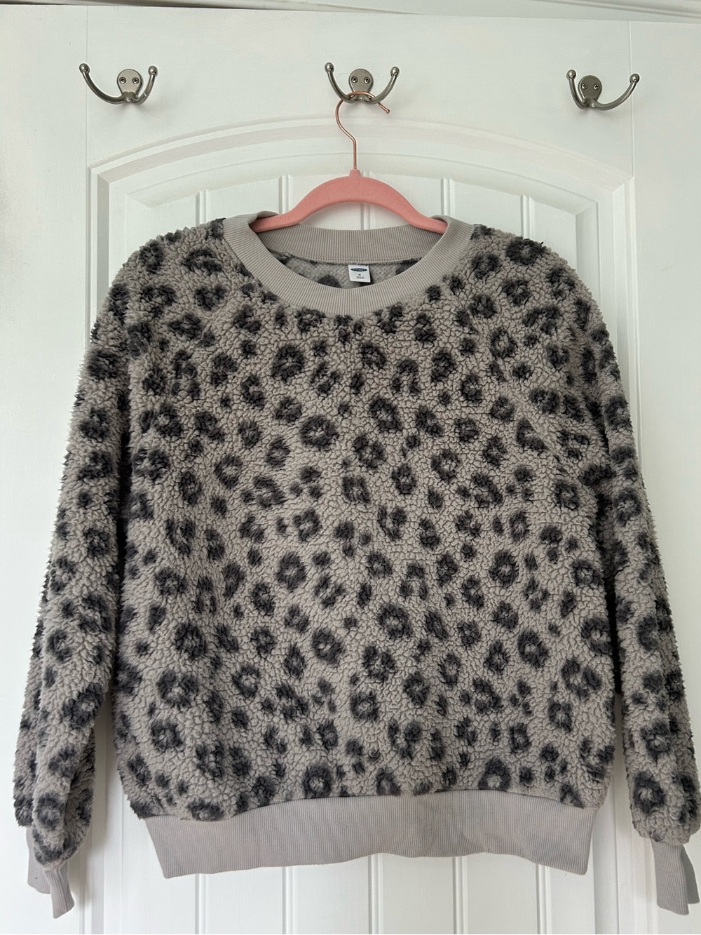 Cheetah Sherpa Sweatshirt